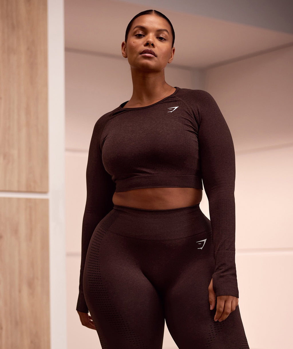 gymshark-vital-seamless-2-0-crop-top-cherry-brown-marl-aw22