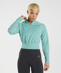 gymshark-315-long-sleeve-warmup-top-pearl-blue-winter-teal-marl-aw22