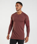 gymshark-315-long-sleeve-t-shirt-cherry-brown-ss22