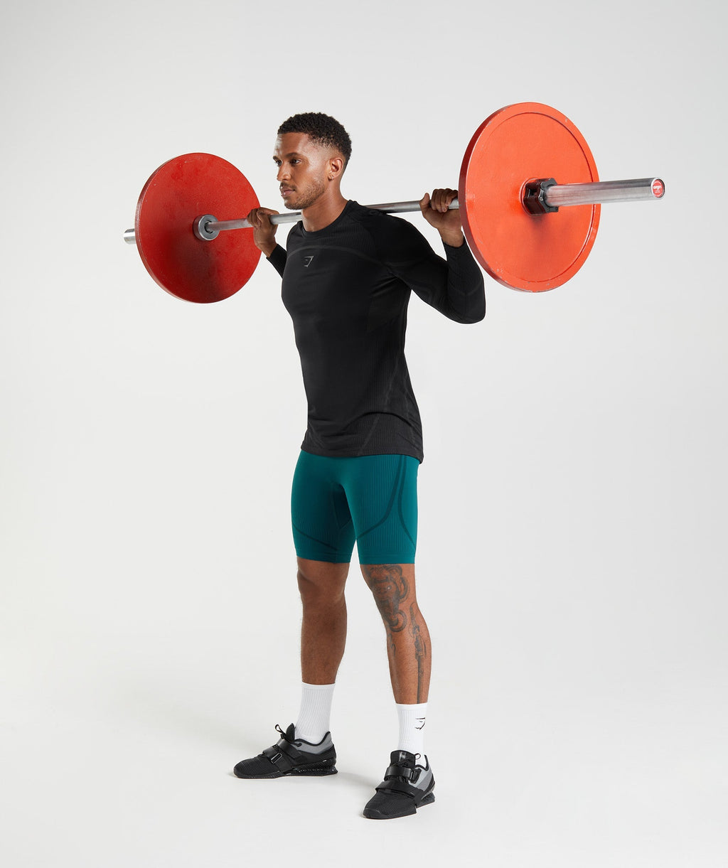 gymshark-315-seamless-1-2-shorts-winter-teal-black-aw22