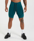 gymshark-315-seamless-1-2-shorts-winter-teal-black-aw22