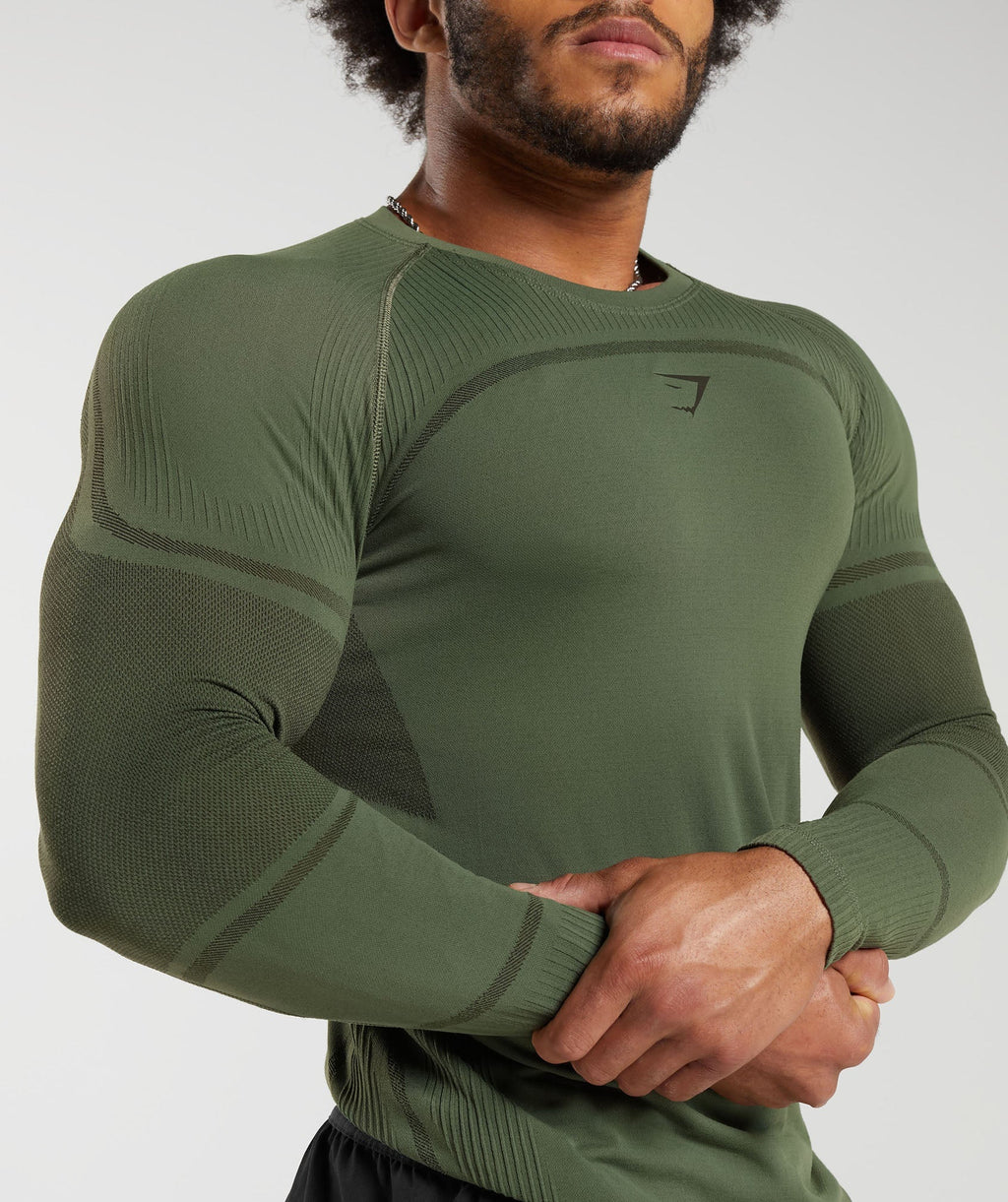 gymshark-315-seamless-long-sleeve-t-shirt-core-olive-deep-olive-green-aw23