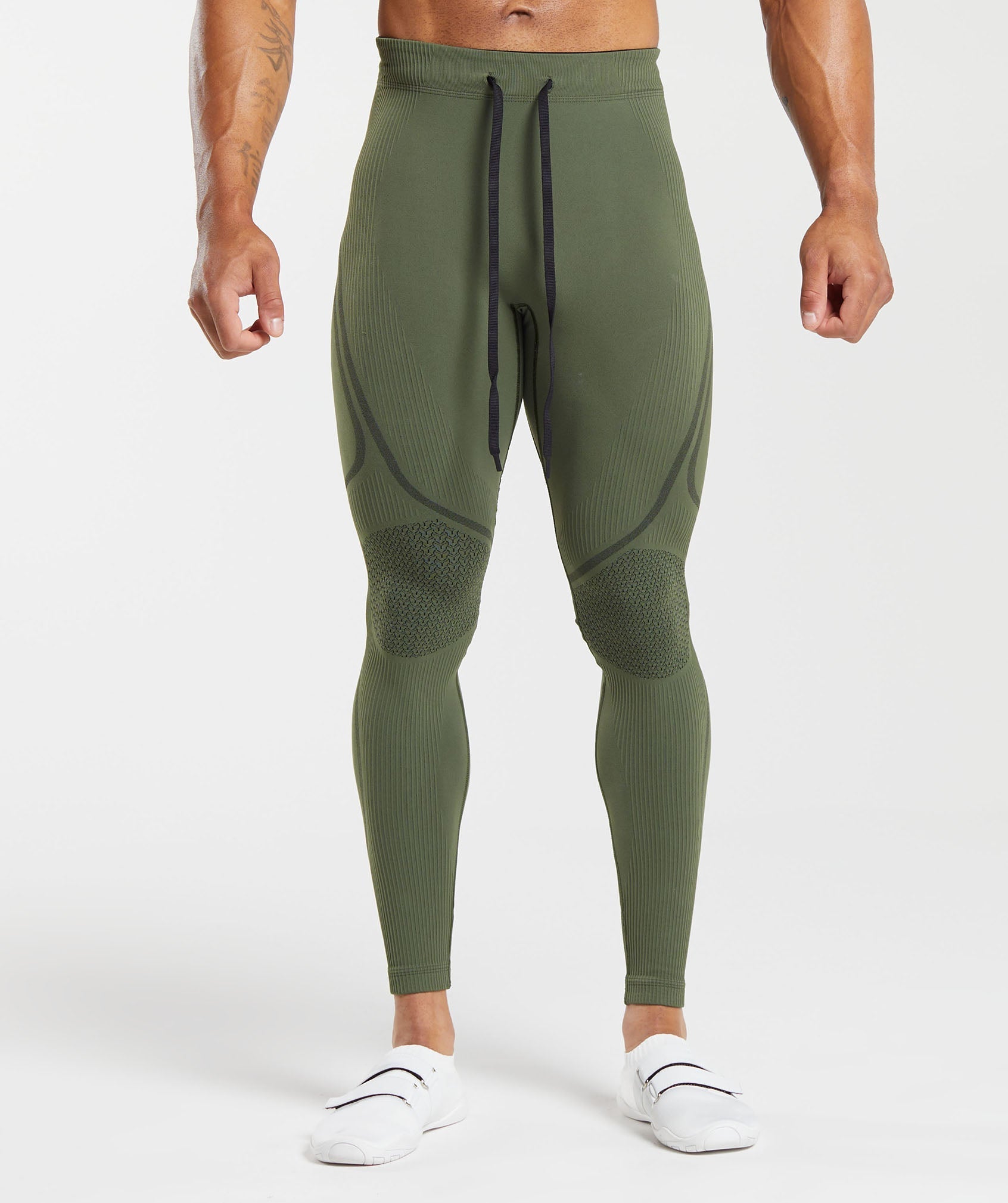 gymshark-315-seamless-tights-winter-olive-black-aw23