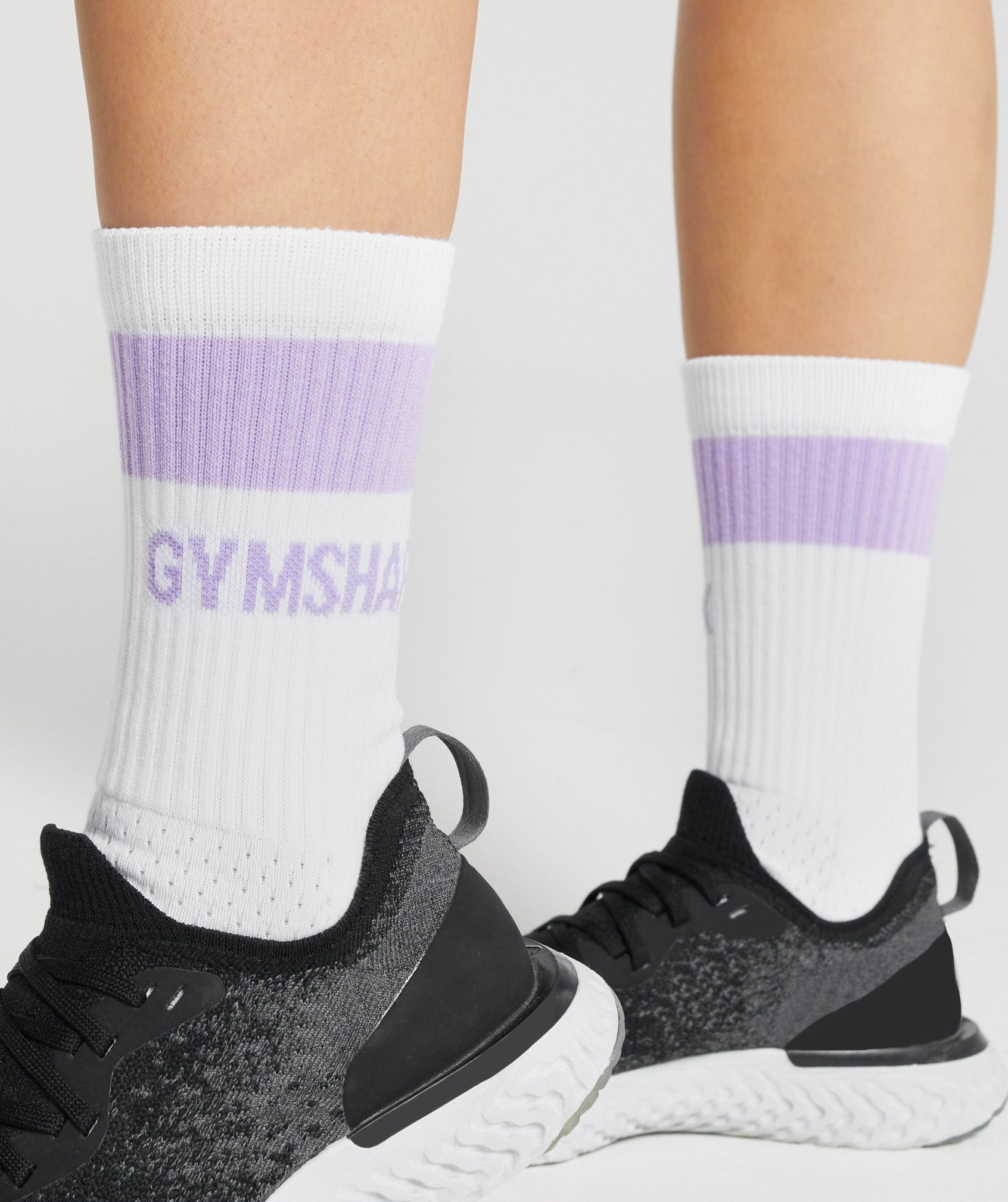 gymshark-crew-socks-1pk-white-light-purple-aw21