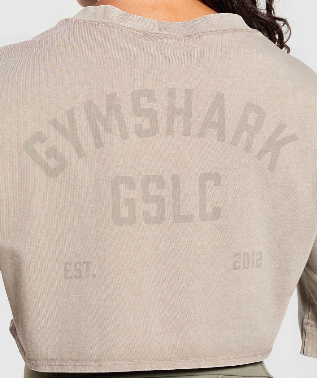 gymshark-66-washed-graphic-crop-top-linen-brown-ss25