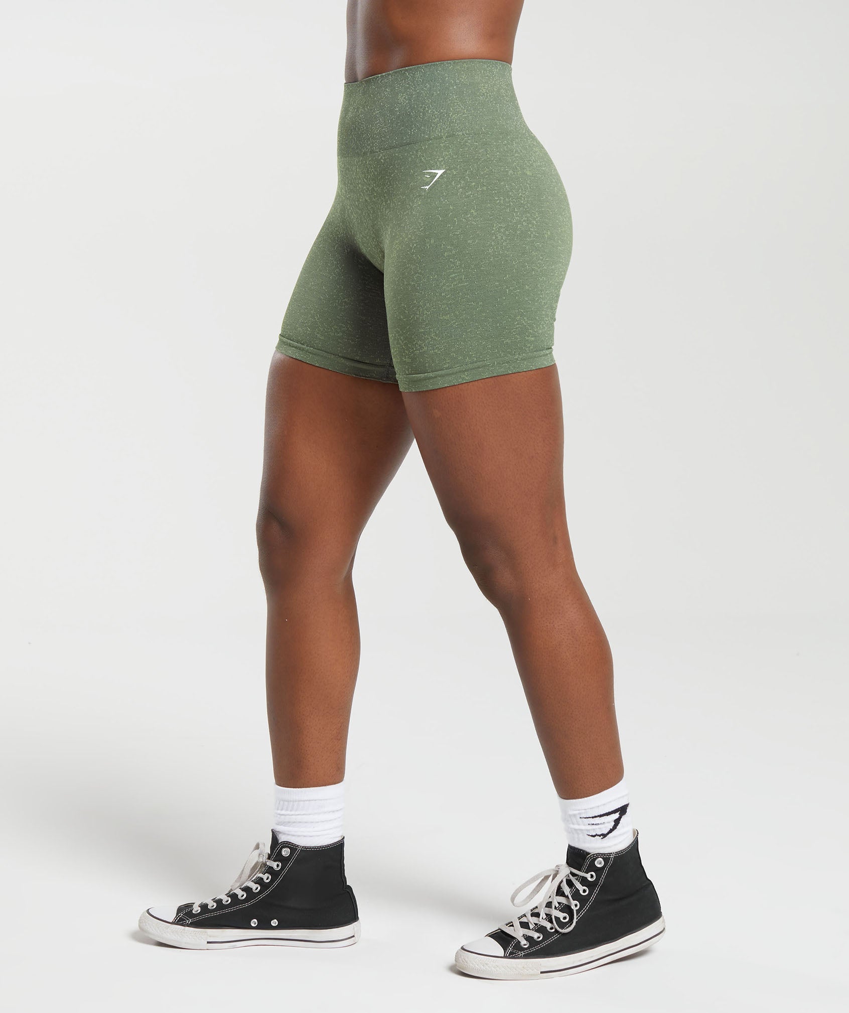 gymshark-adapt-fleck-seamless-shorts-dusk-green-light-sage-green-aw23