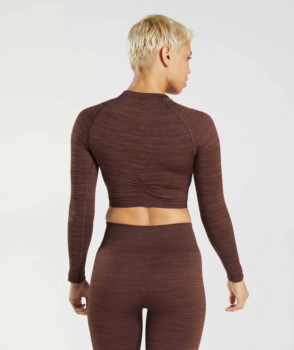 gymshark-adapt-marl-seamless-long-sleeve-crop-top-archive-brown-cherry-brown-aw22