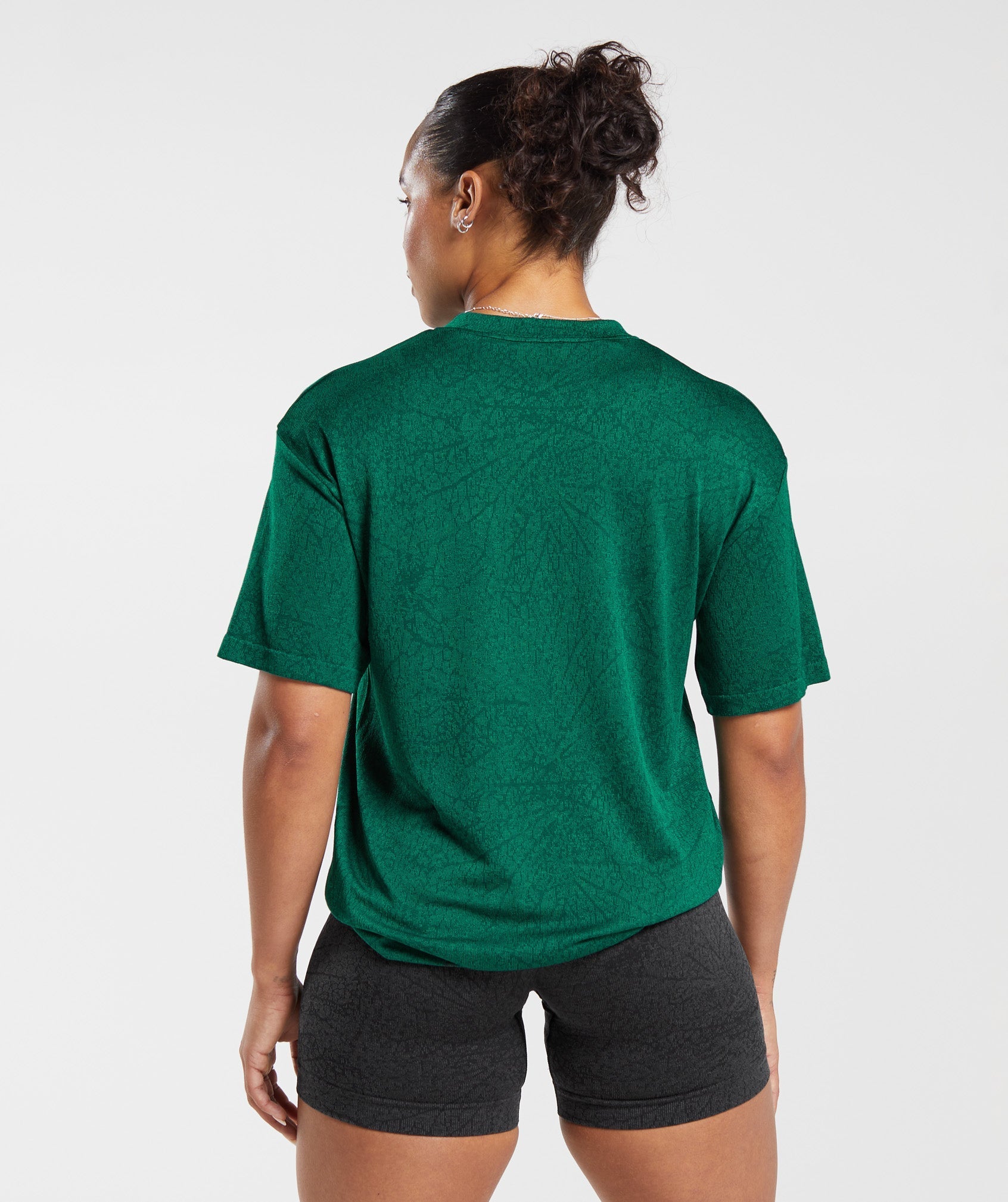 gymshark-adapt-pattern-seamless-loose-top-forest-green-rich-green-aw23