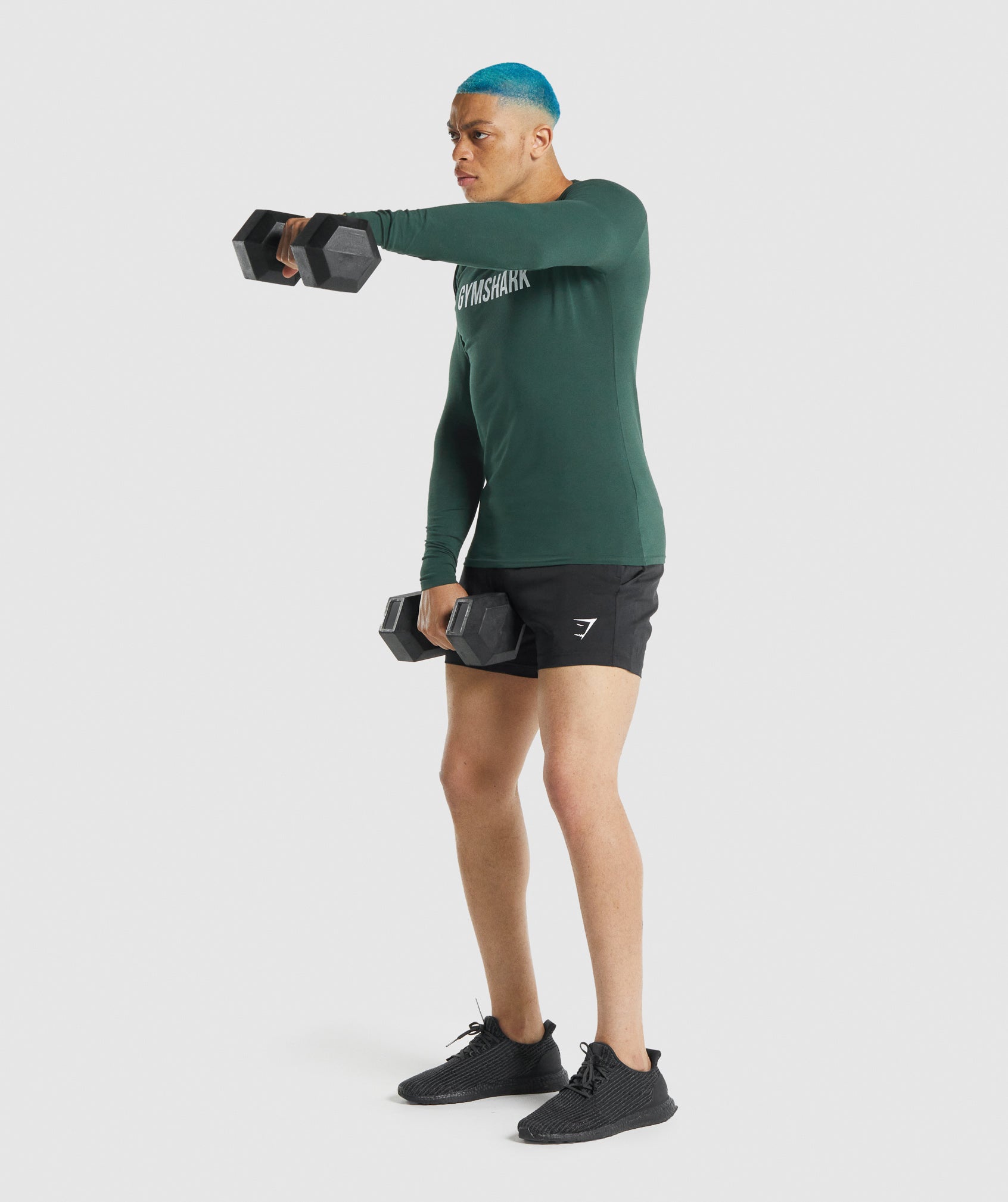gymshark-apollo-long-sleeve-muscle-fit-t-shirt-dark-green-white-logo