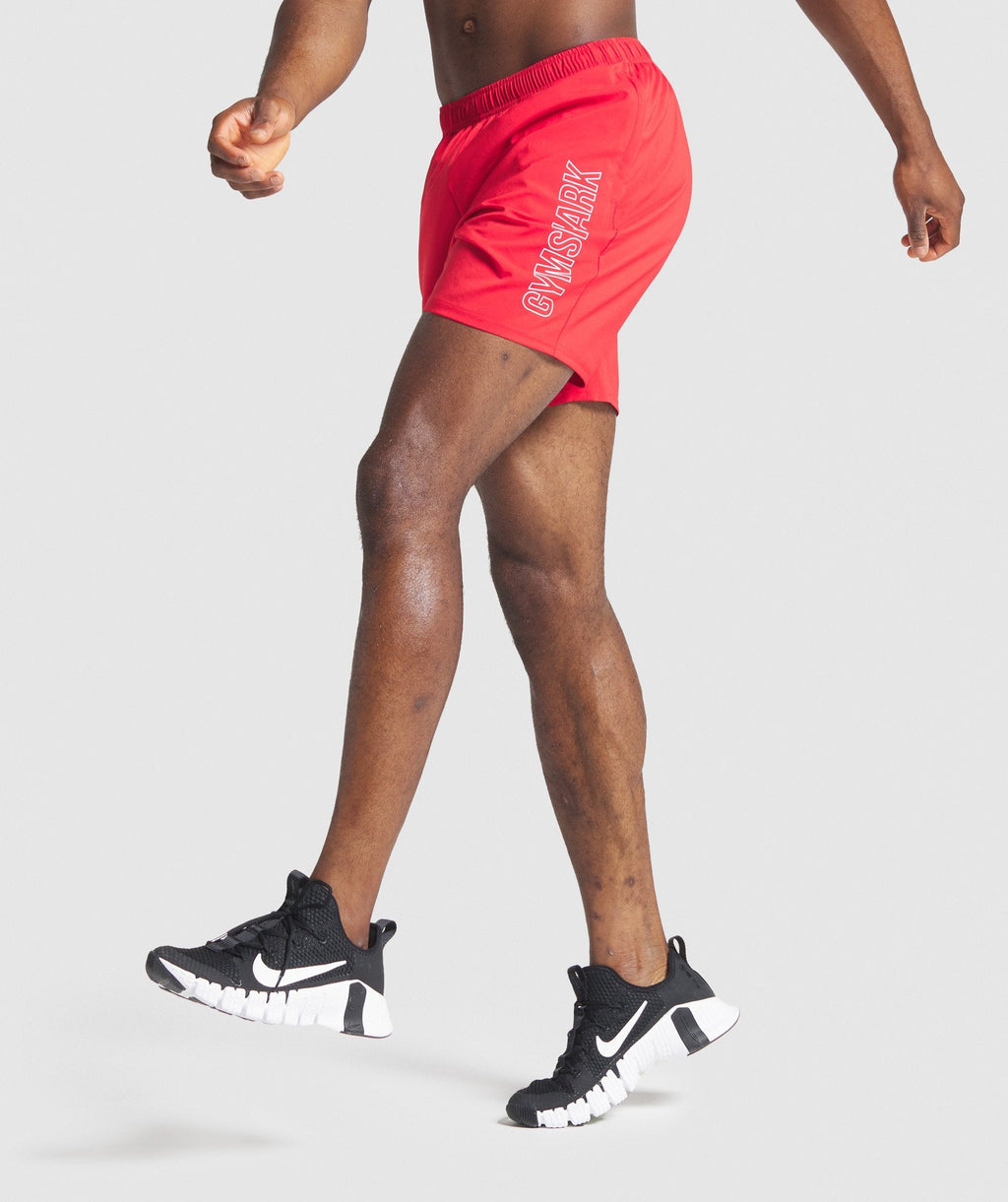 gymshark-arrival-graphic-shorts-red