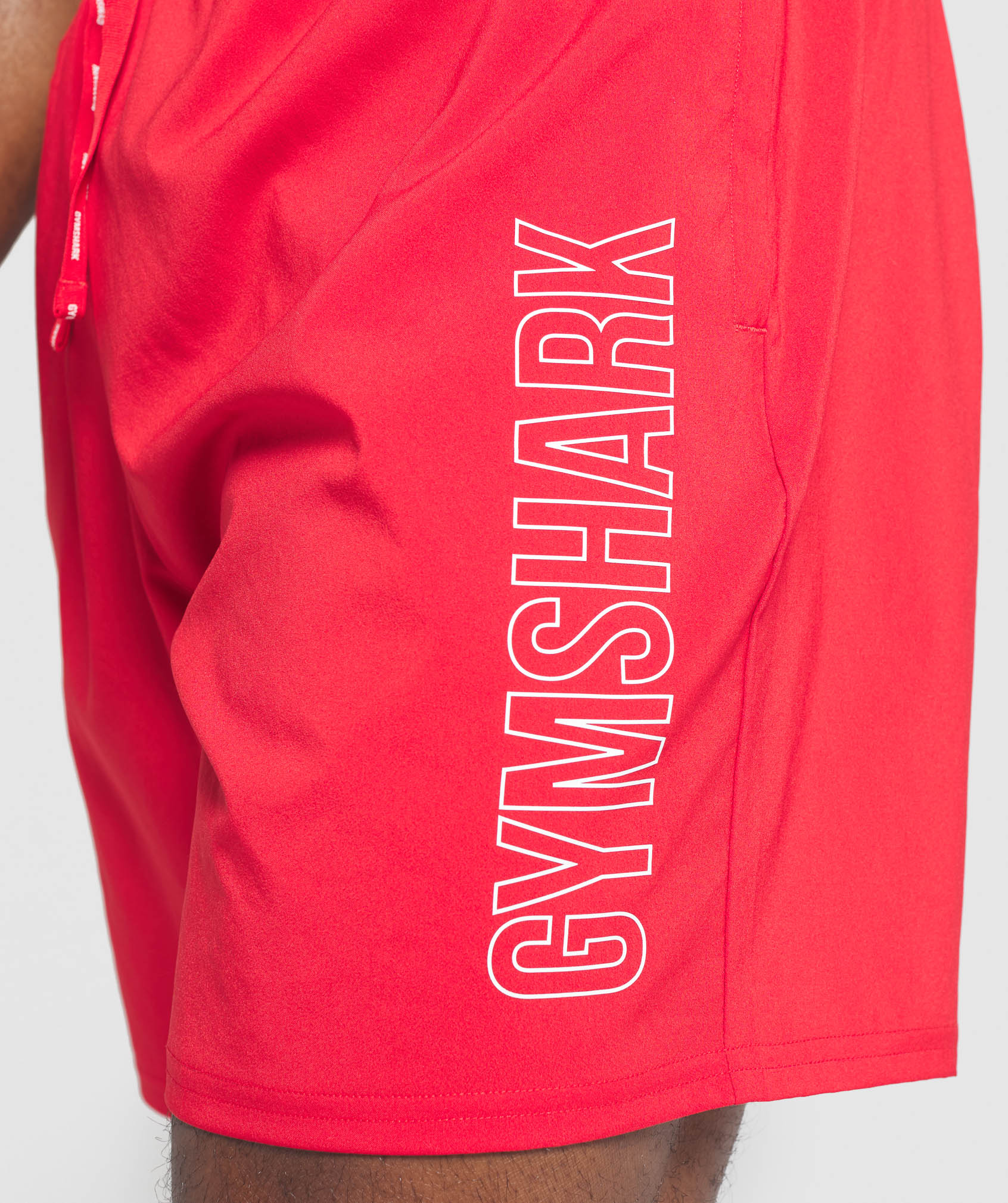 gymshark-arrival-graphic-shorts-red