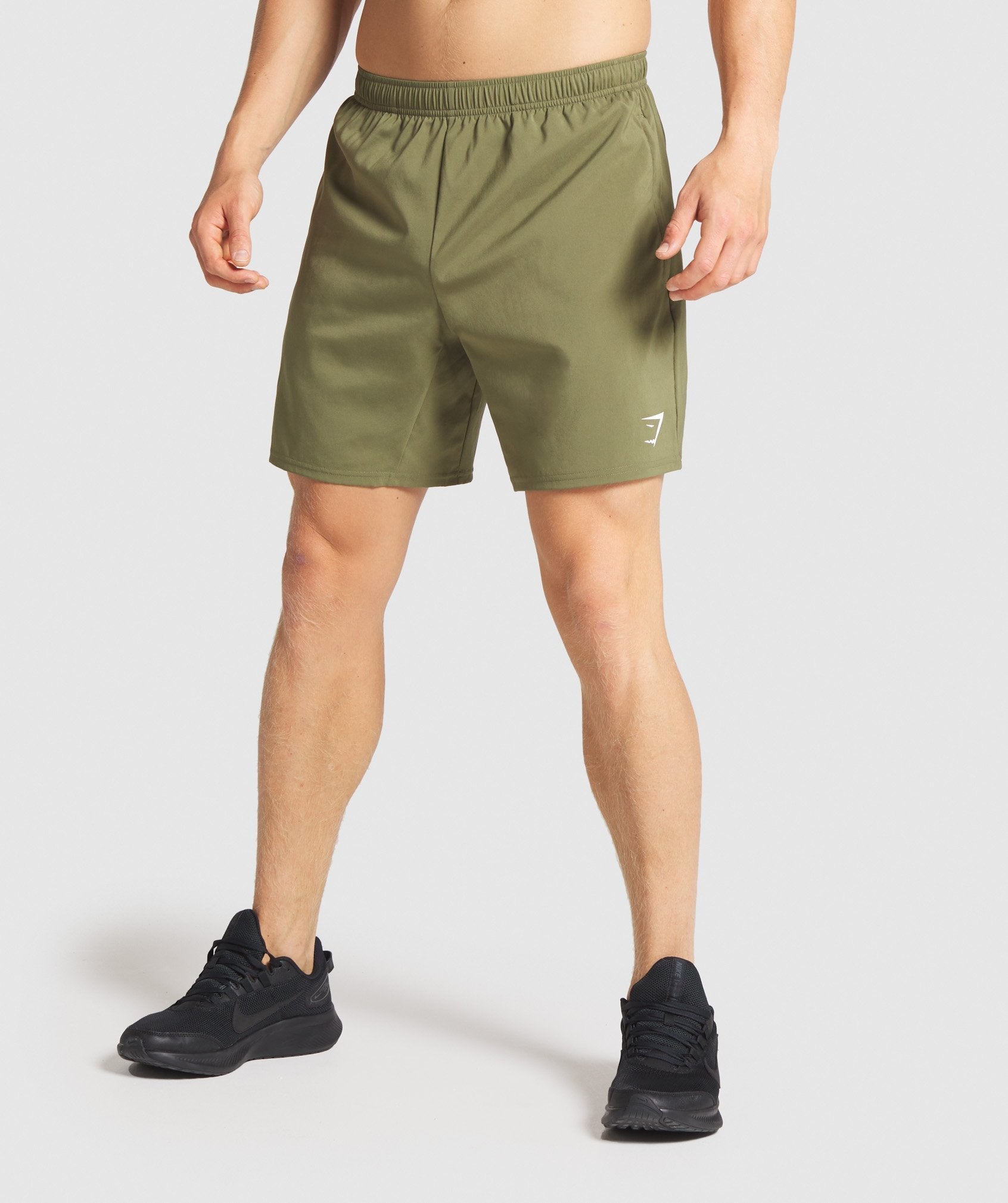 gymshark-arrival-shorts-dark-green