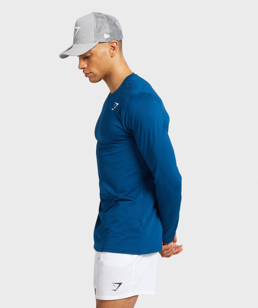 gymshark-arrival-long-sleeve-t-shirt-petrol-blue