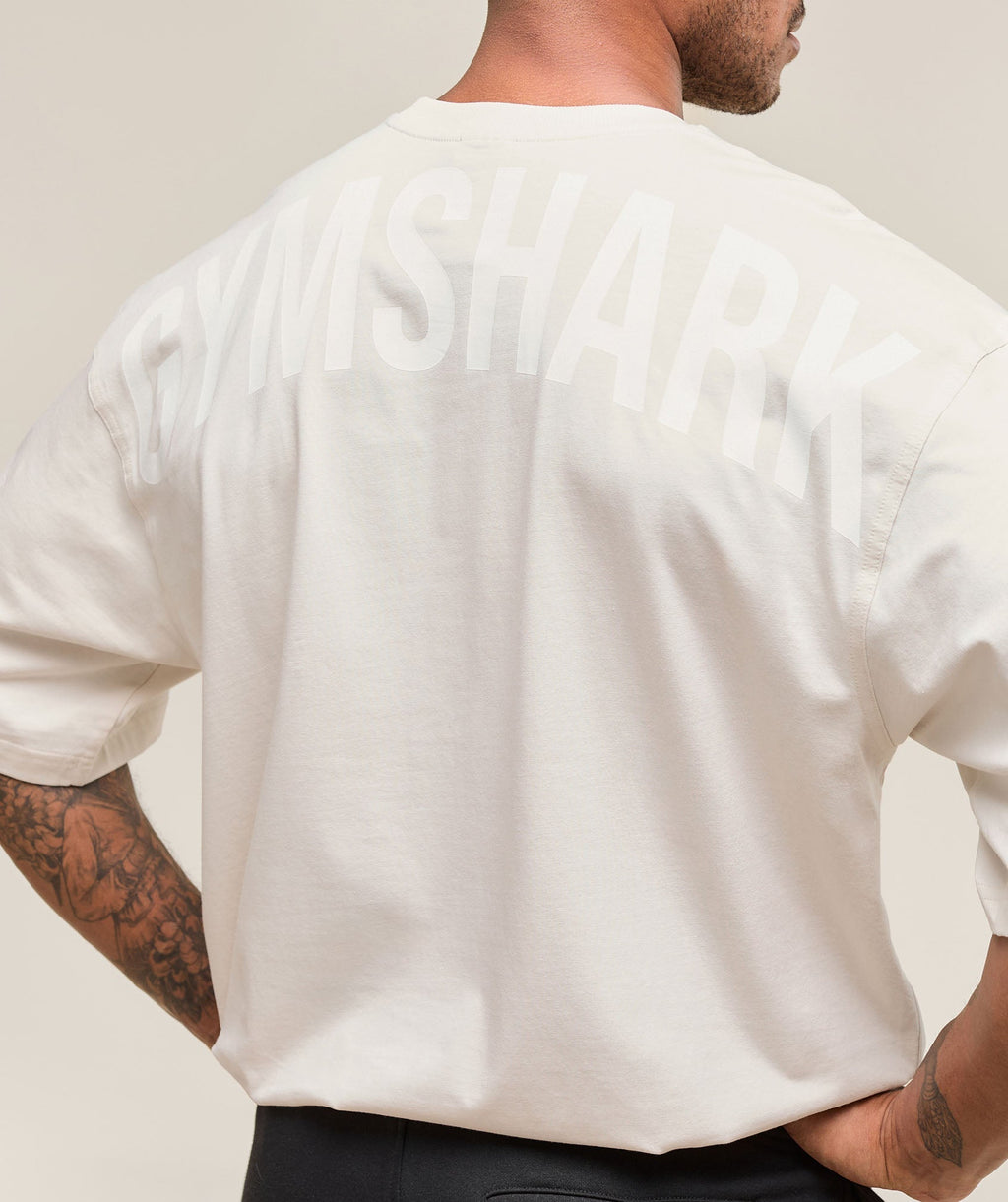 gymshark-power-t-shirt-oat-white-ss25