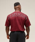 gymshark-power-t-shirt-sets-red-ss25