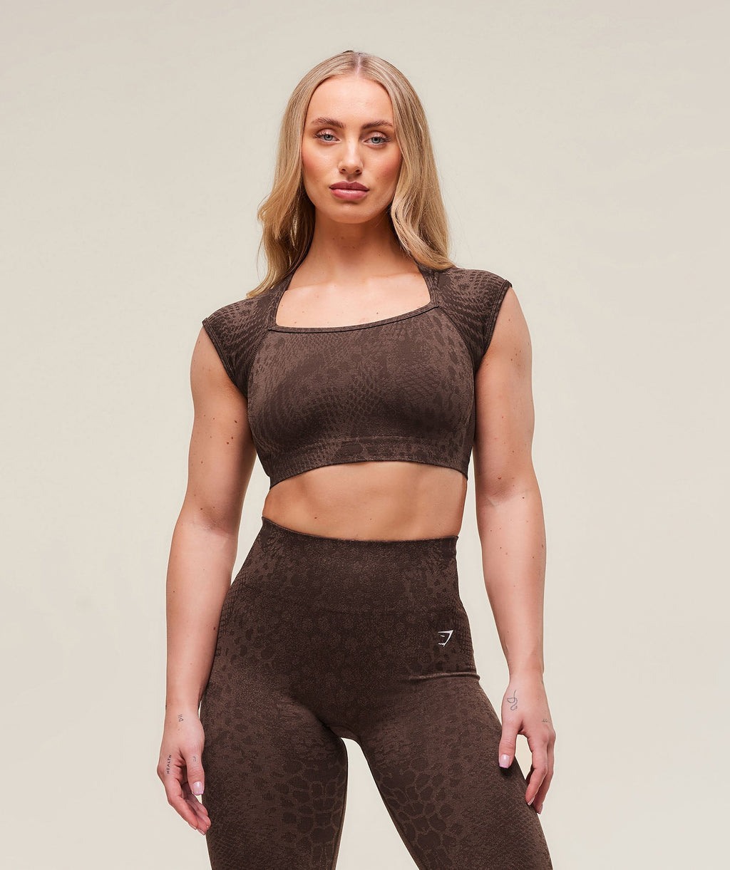 gymshark-adapt-x-whitney-animal-seamless-crop-top-brown-ss25
