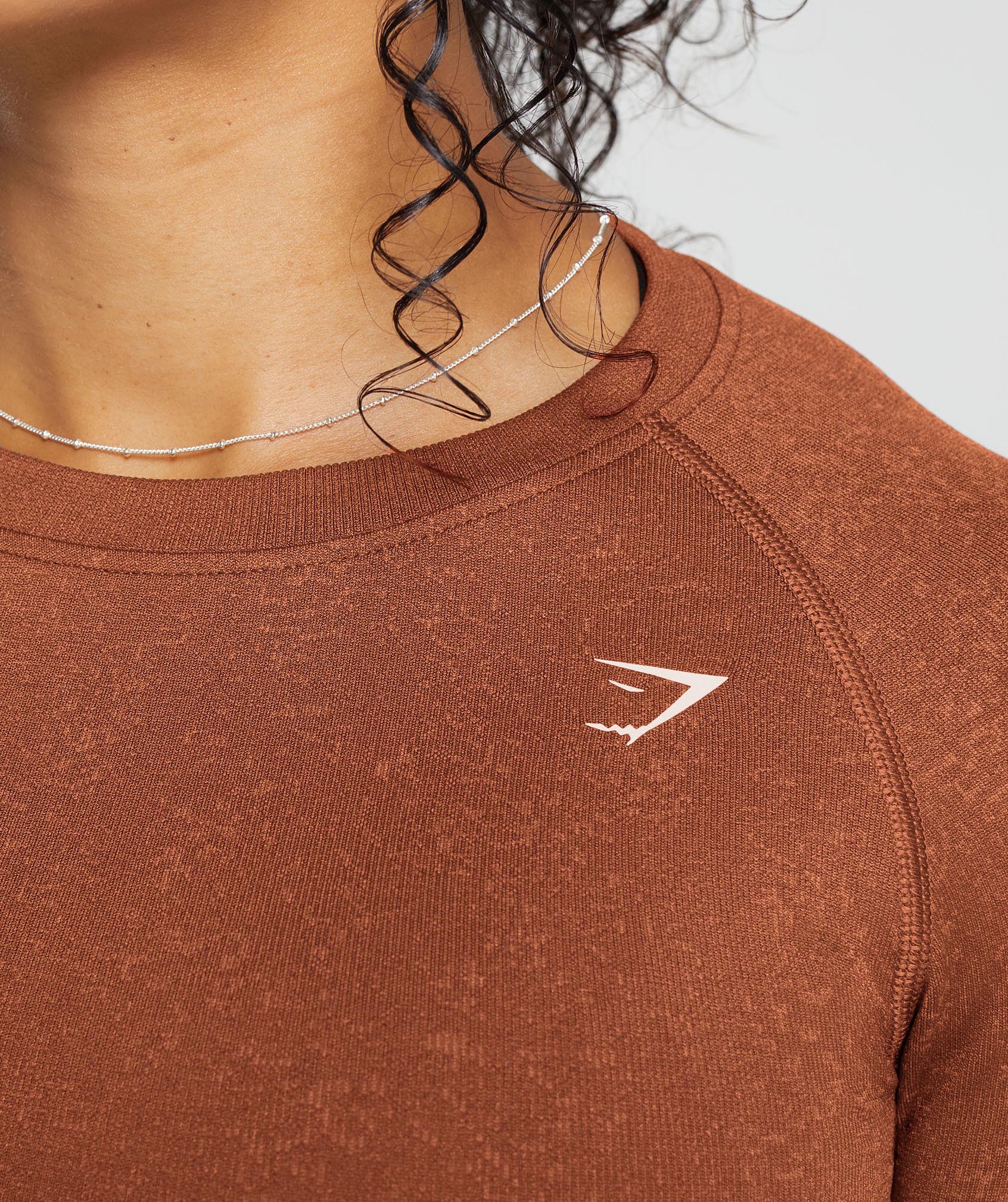 gymshark-adapt-fleck-seamless-long-sleeve-crop-top-copper-brown-terracotta-orange-ss24