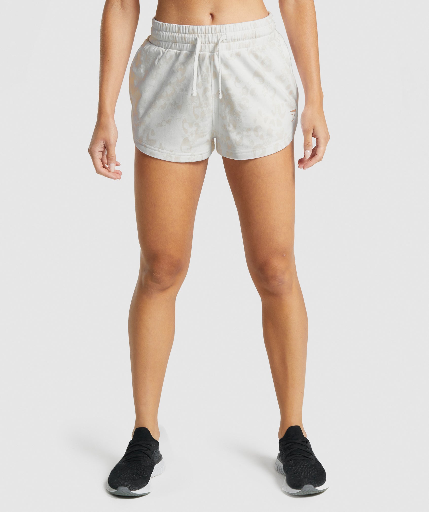 gymshark-animal-graphic-shorts-white-cream-print
