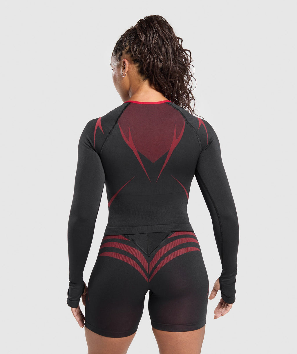 gymshark-apex-lift-seamless-long-sleeve-crop-top-black-carmine-red-ss25