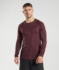gymshark-apex-long-sleeve-t-shirt-cherry-brown-aw22