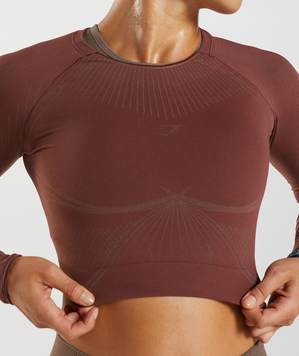gymshark-apex-seamless-crop-top-cherry-brown-truffle-brown-aw22
