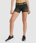 gymshark-apex-seamless-low-rise-shorts-black-yellow-aw21