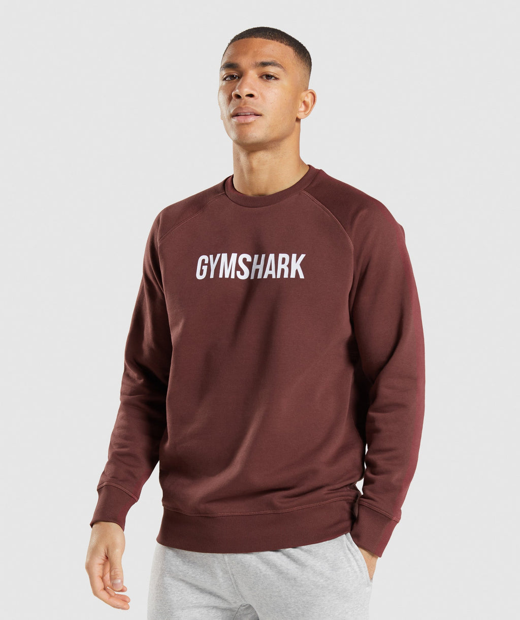 gymshark-apollo-crew-cherry-brown-ss22