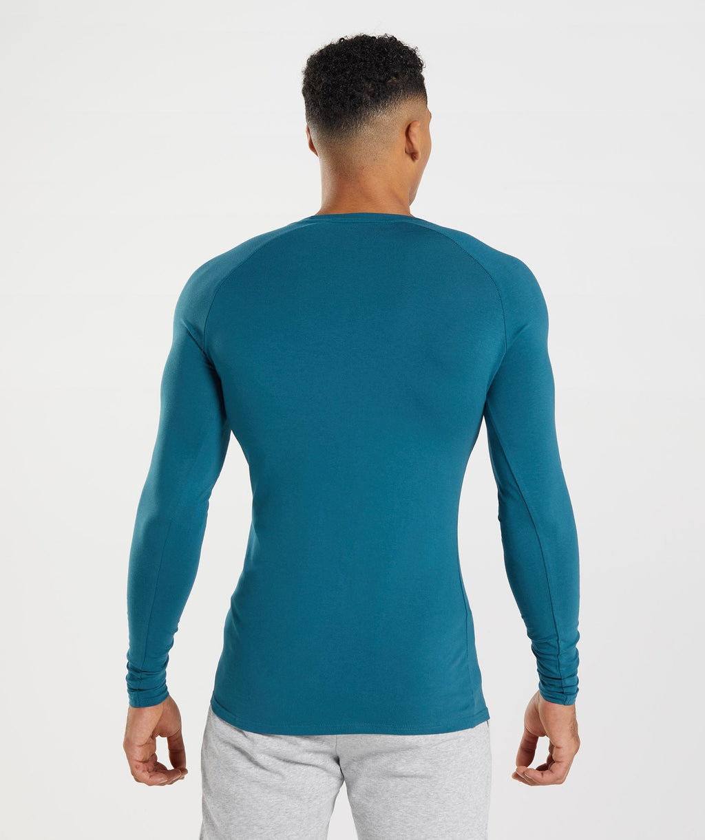 gymshark-apollo-long-sleeve-muscle-fit-t-shirt-atlantic-blue-aw22