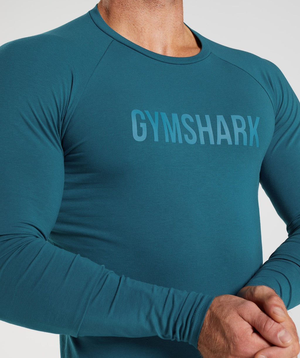 gymshark-apollo-long-sleeve-t-shirt-atlantic-blue-aw22