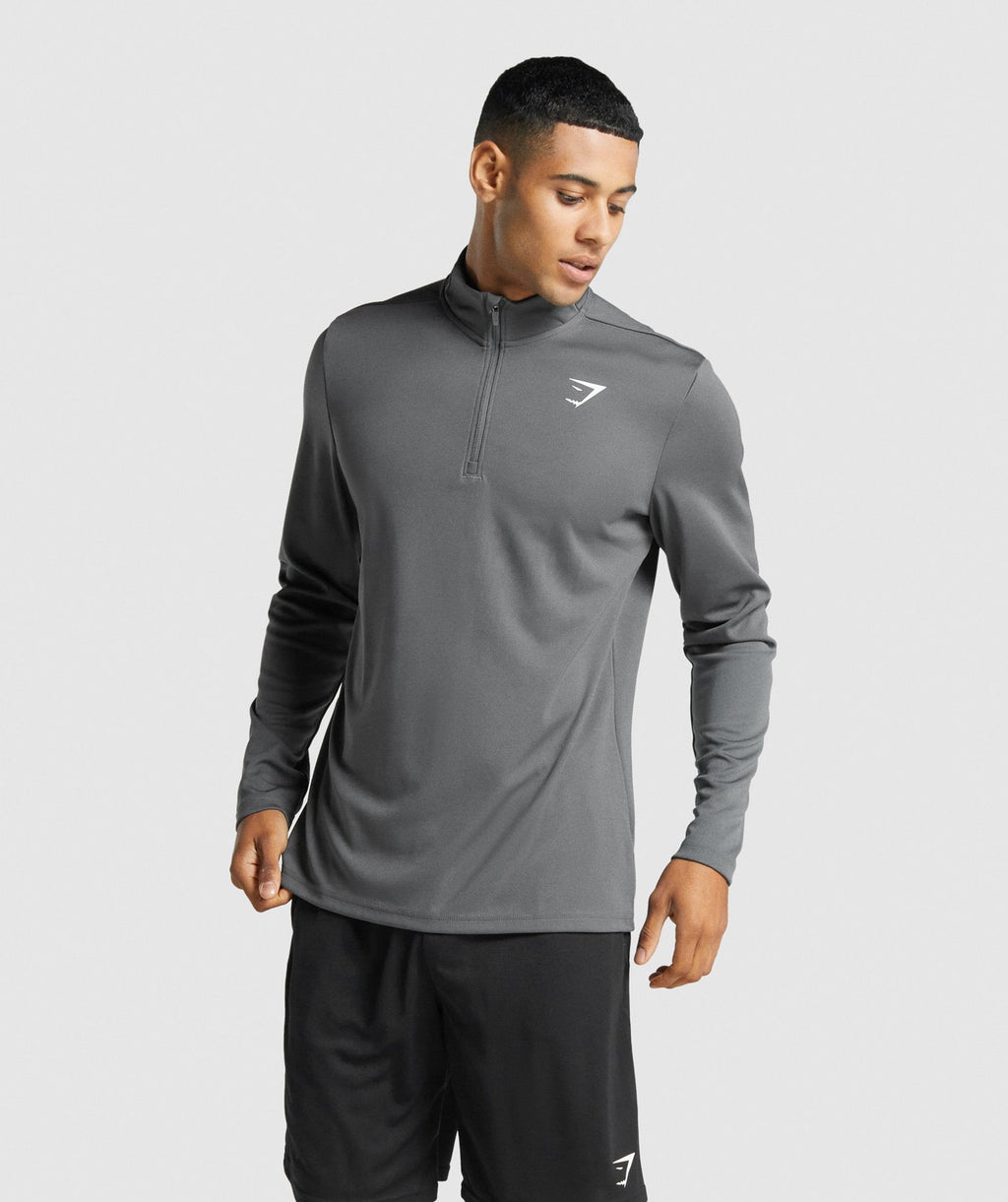 gymshark-arrival-1-4-zip-pullover-charcoal-logo