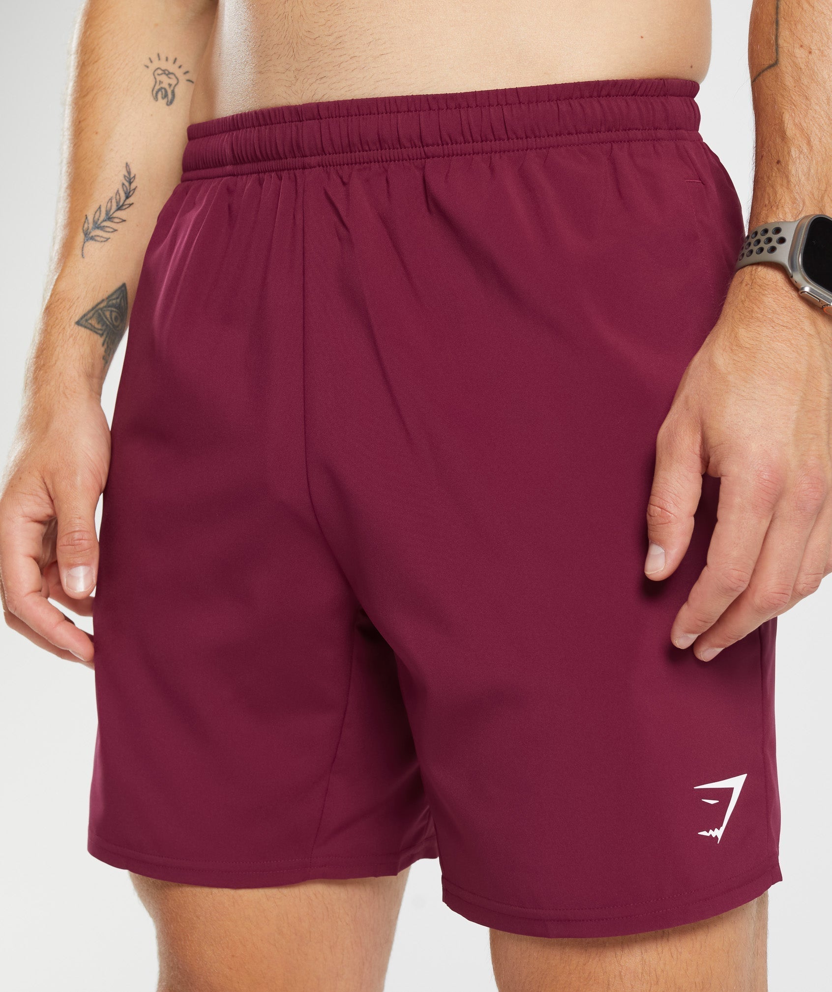 gymshark-arrival-7-shorts-plum-pink-aw23