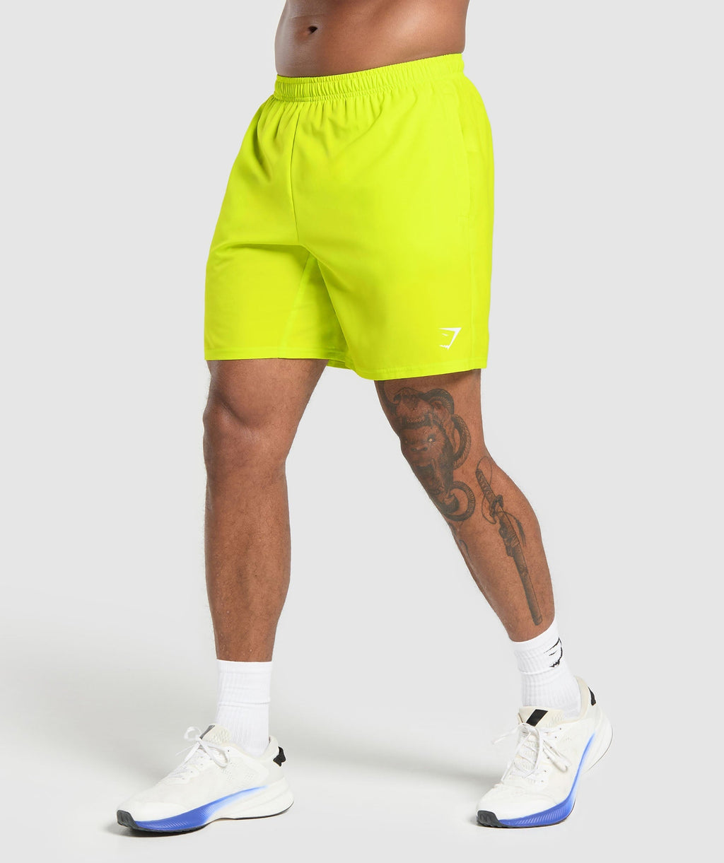 gymshark-arrival-7-shorts-shock-green-ss25