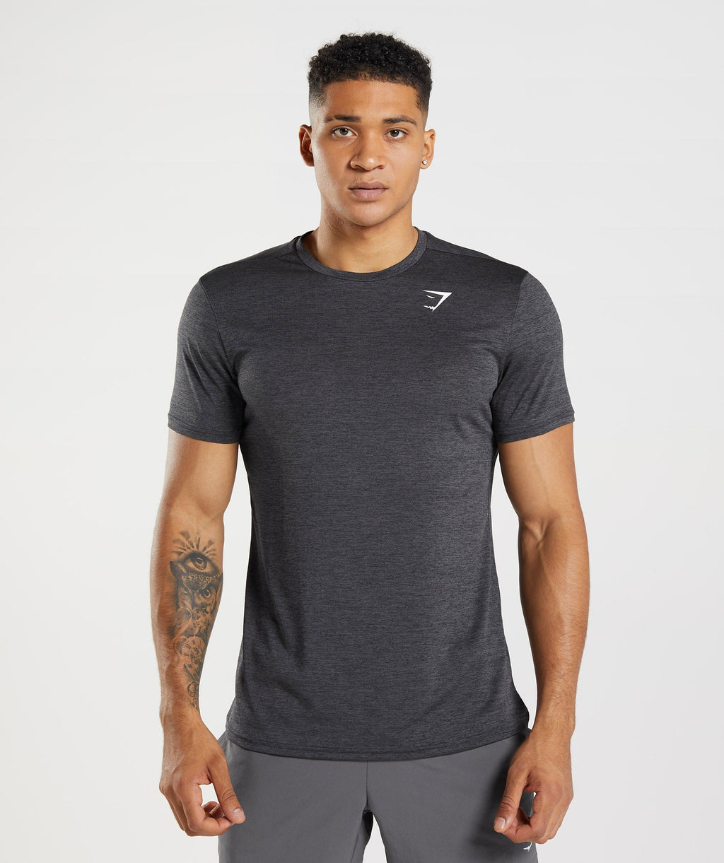 gymshark-arrival-marl-t-shirt-black-onyx-grey-marl-ss22