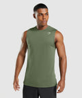 gymshark-arrival-sleeveless-t-shirt-core-olive-ss22