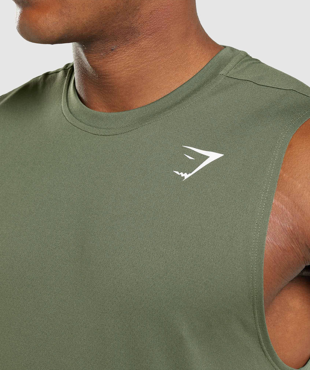 gymshark-arrival-sleeveless-t-shirt-core-olive-ss22