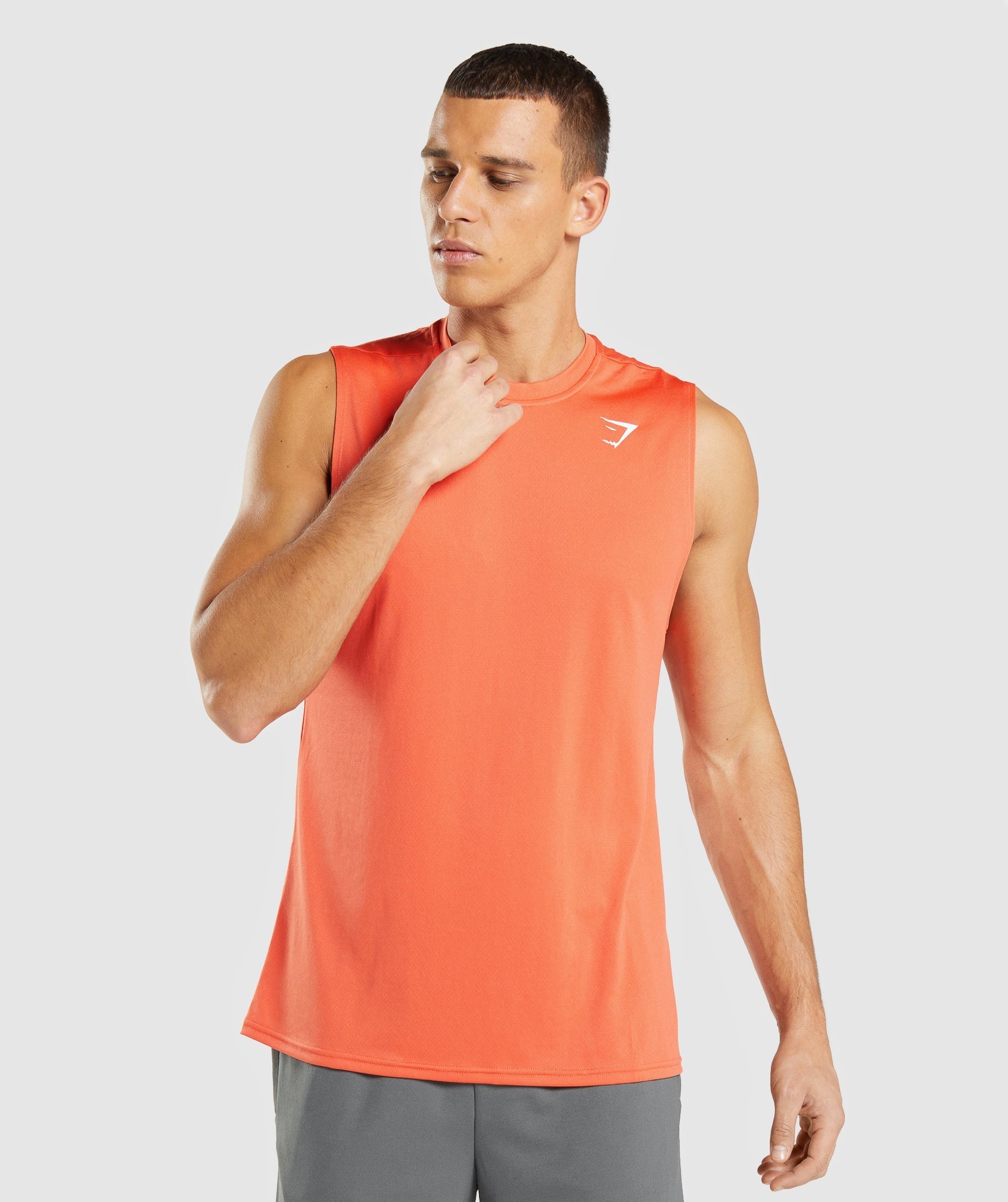 gymshark-arrival-sleeveless-t-shirt-papaya-orange-ss22