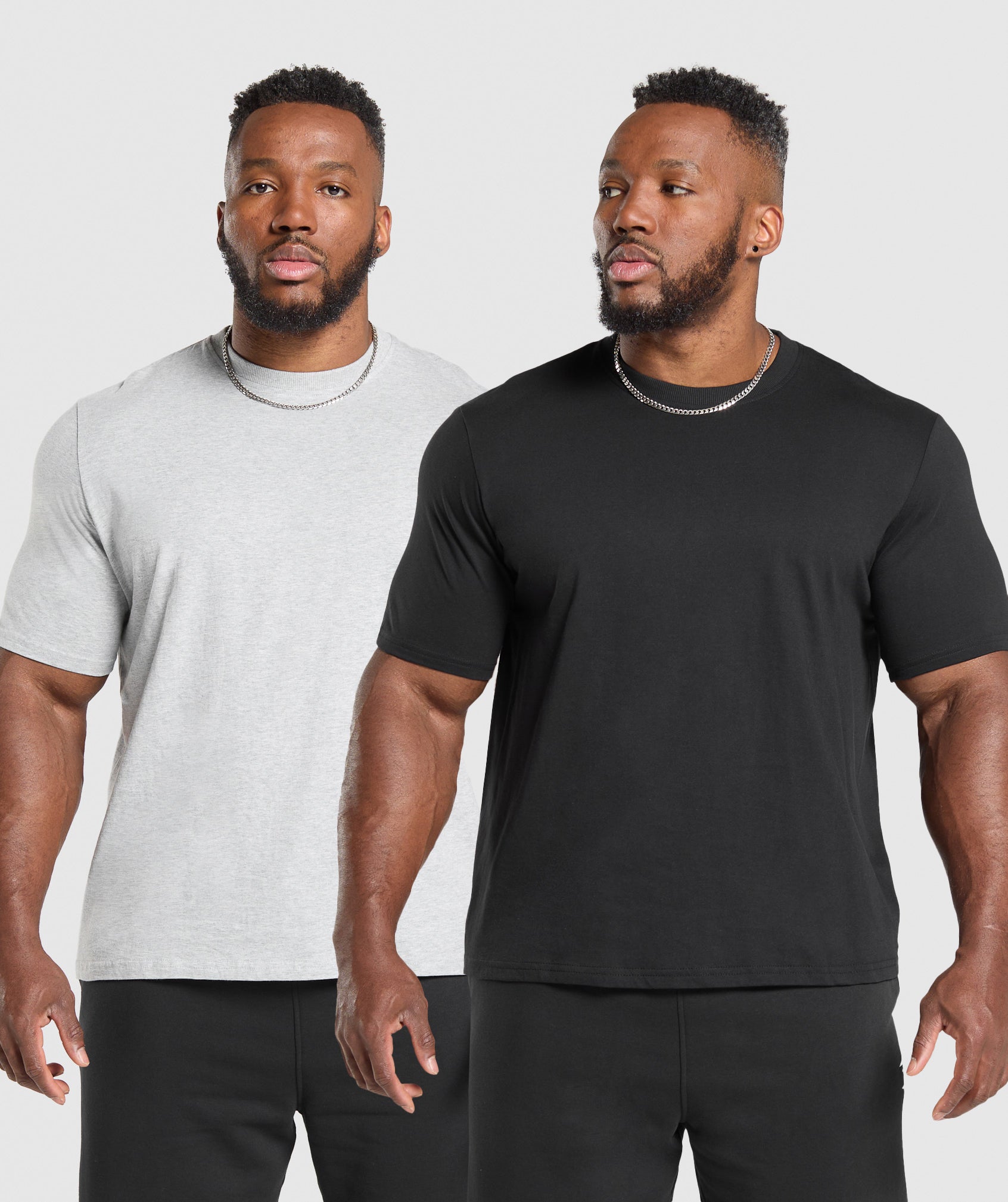 gymshark-t-shirt-2-pack-black-light-grey-marl-aw24