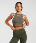 gymshark-block-crop-tank-camo-brown-aw23