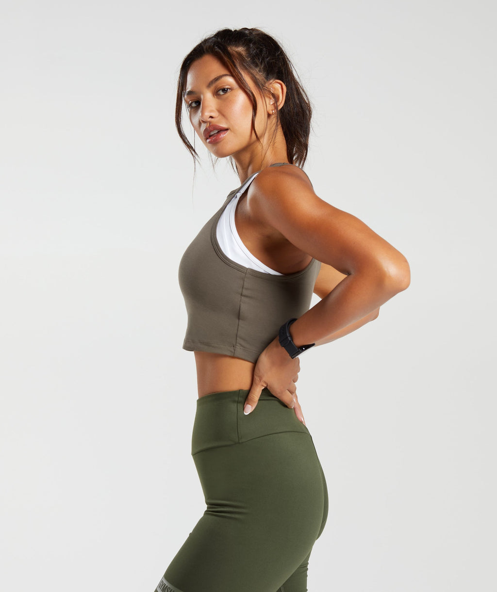 gymshark-block-crop-tank-camo-brown-aw23