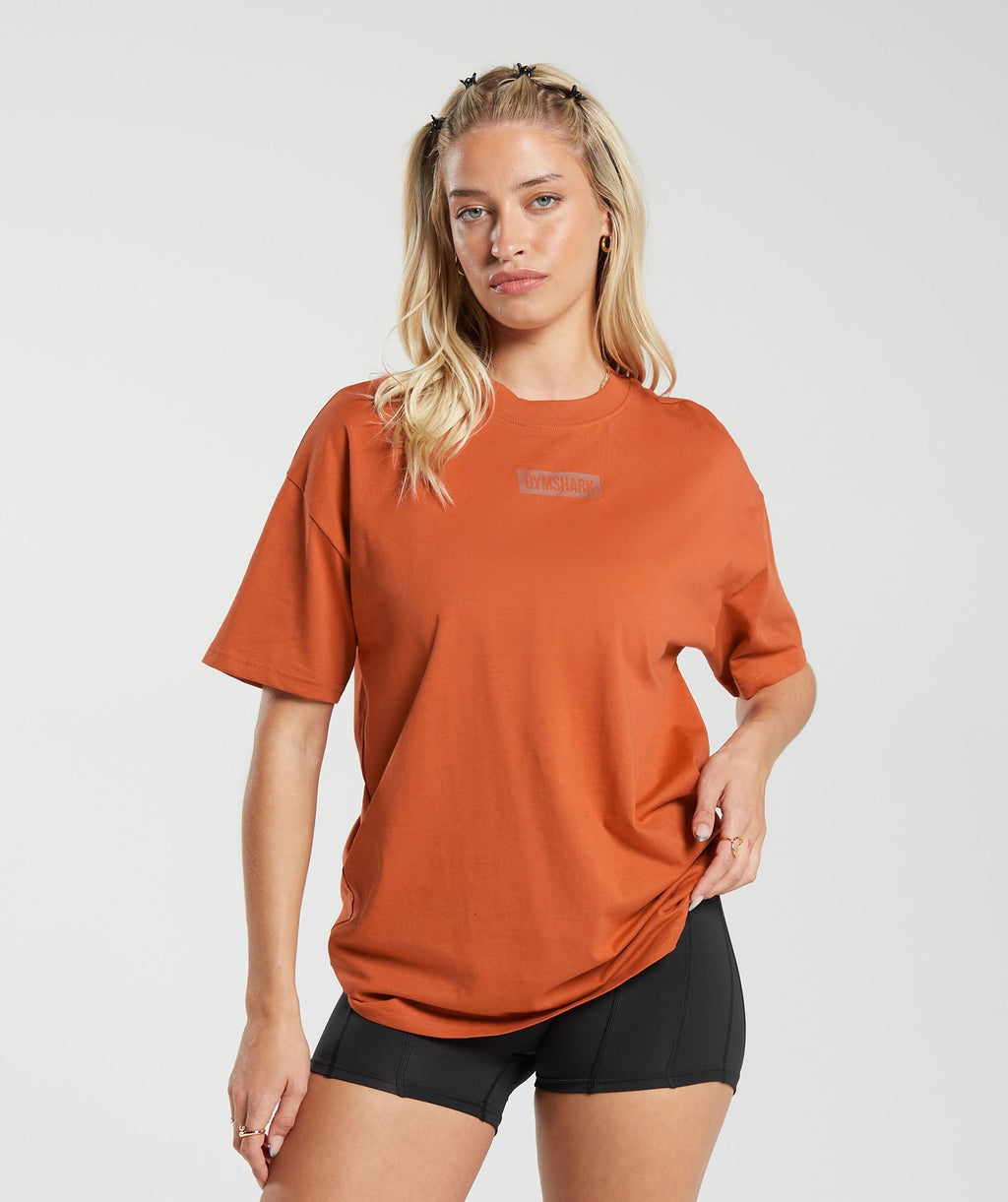 gymshark-block-oversized-t-shirt-rust-orange-aw23