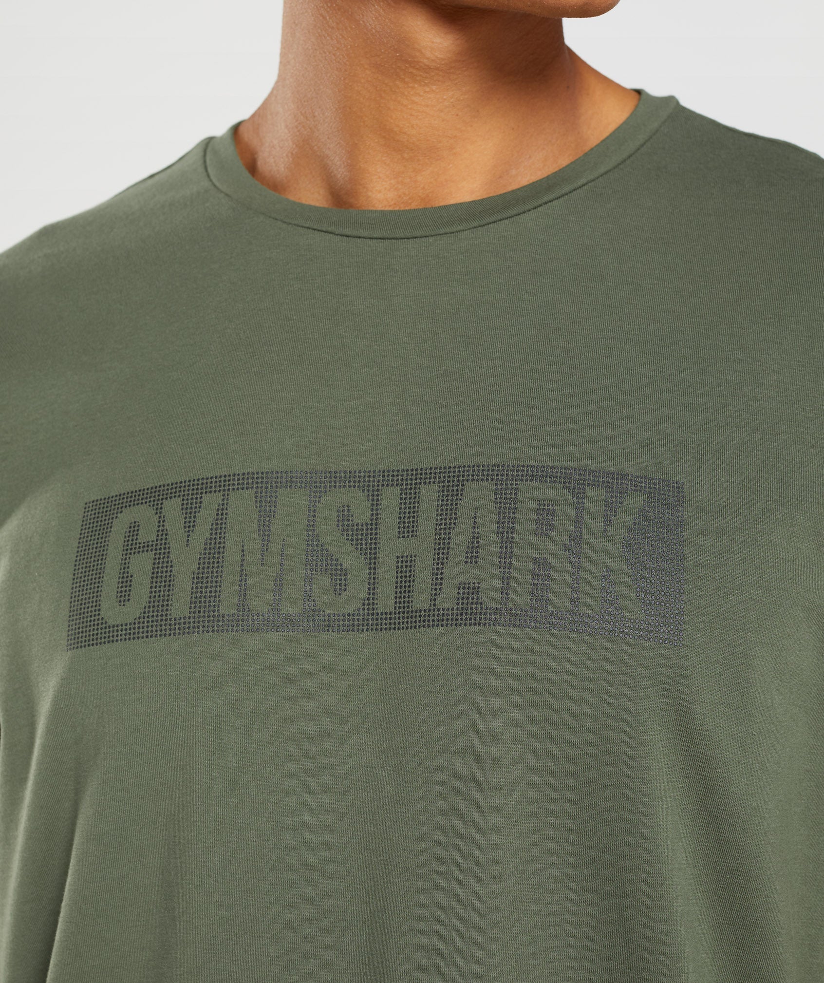 gymshark-block-t-shirt-core-olive-aw22