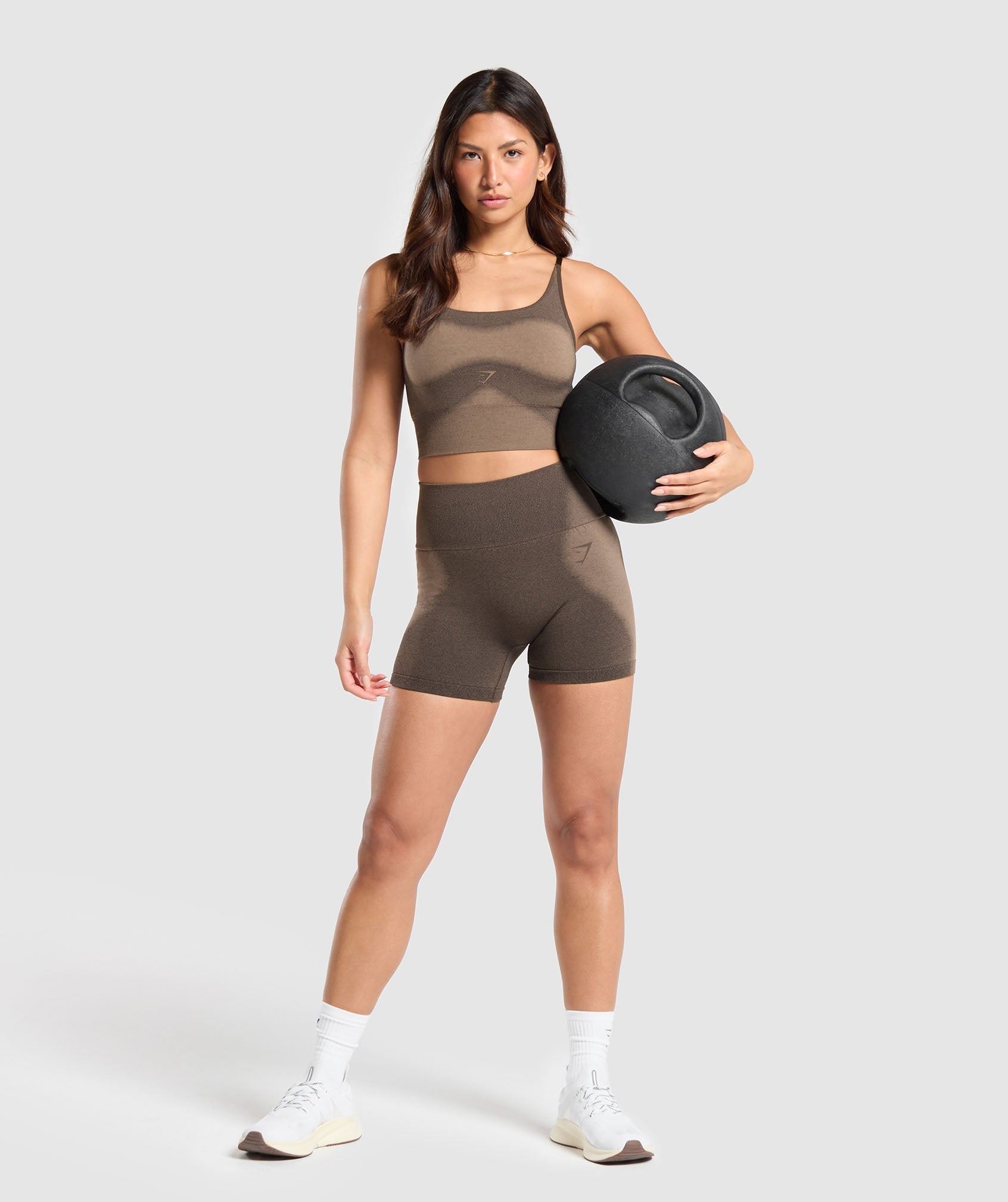 gymshark-blur-seamless-shorts-archive-brown-soul-brown-ss24