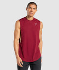 gymshark-bold-drop-arm-tank-burgundy-aw21