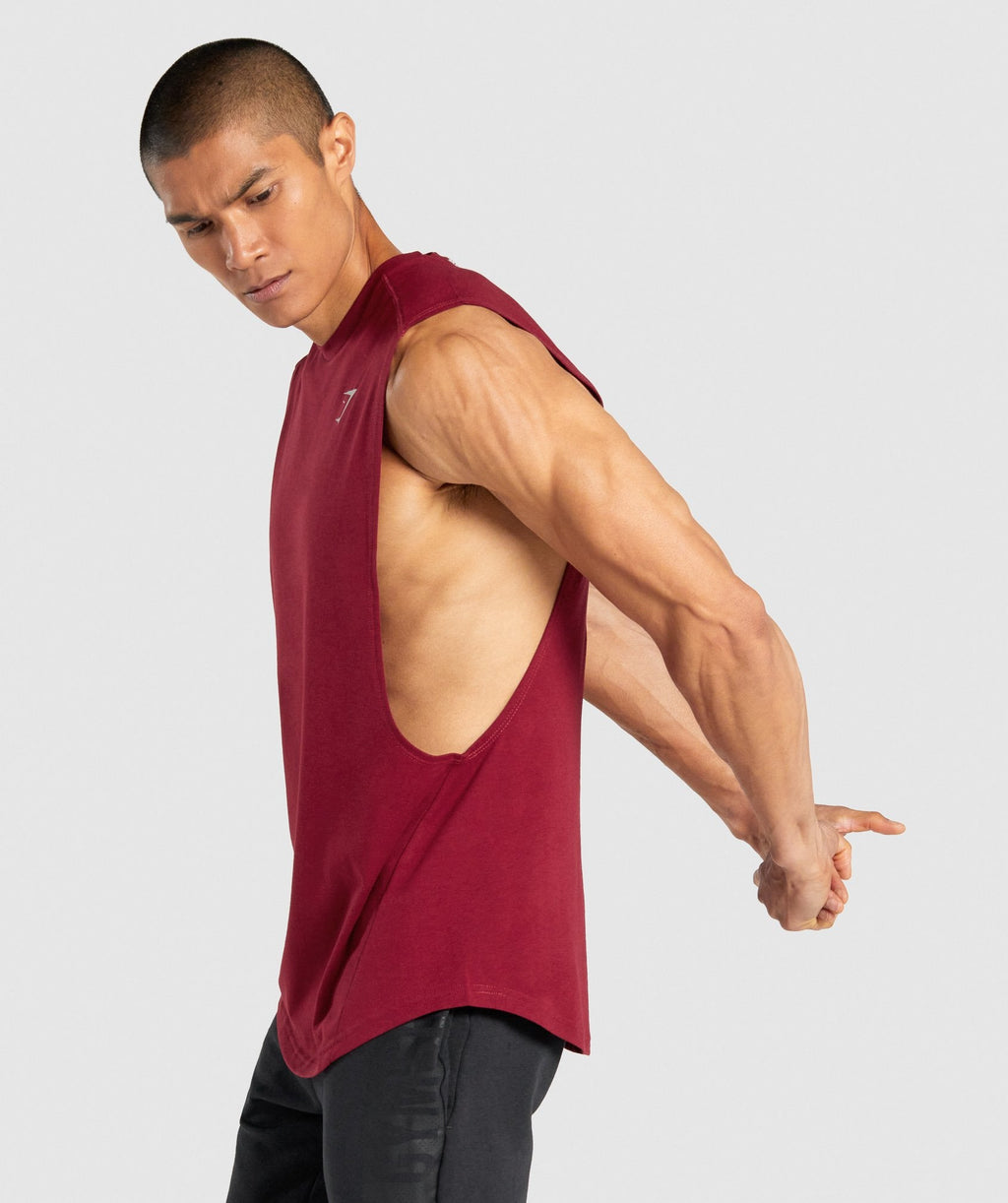 gymshark-bold-drop-arm-tank-burgundy-aw21