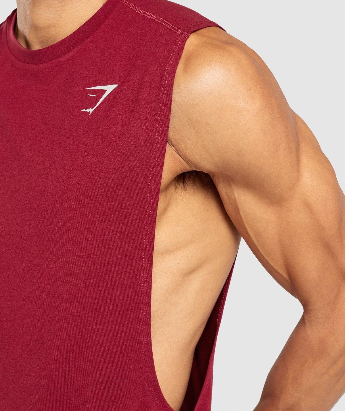 gymshark-bold-drop-arm-tank-burgundy-aw21