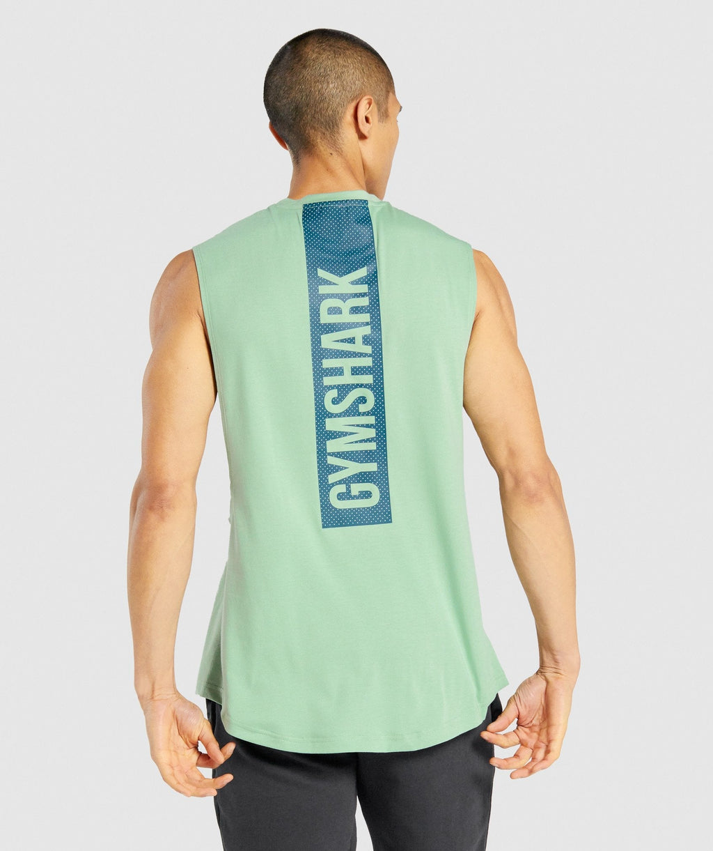gymshark-bold-drop-arm-tank-green-aw21