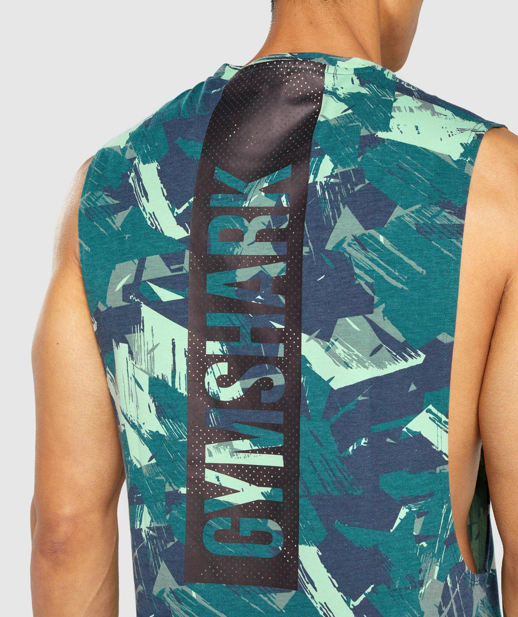 gymshark-bold-drop-arm-tank-green-print-aw21