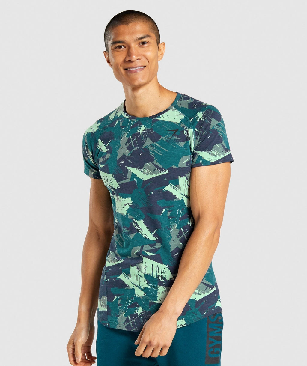 gymshark-bold-muscle-fit-t-shirt-green-print-aw21