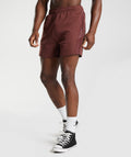 gymshark-bold-react-5-shorts-cherry-brown-aw22