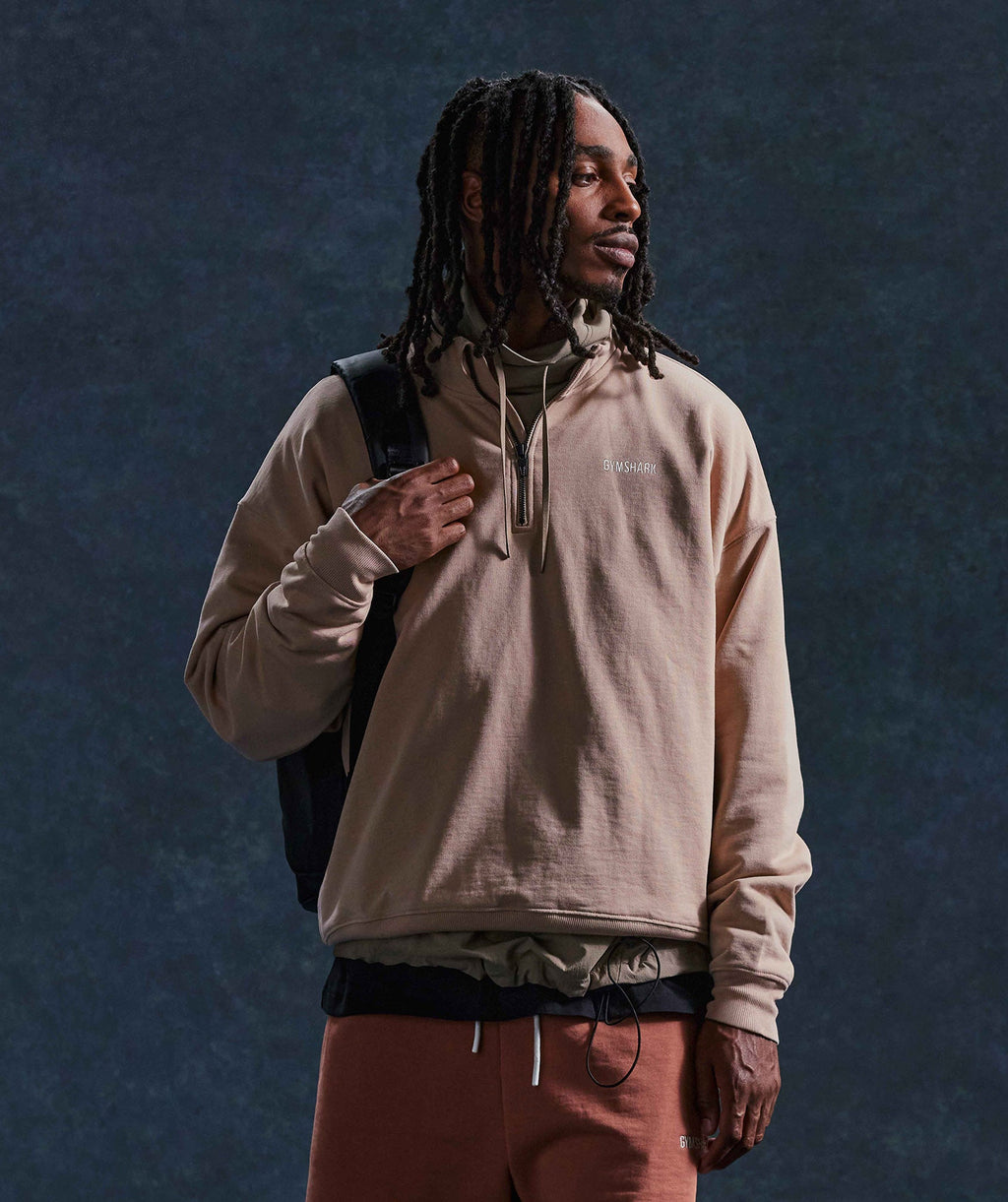 gymshark-rest-day-sweats-1-4-zip-dusty-taupe-aw22